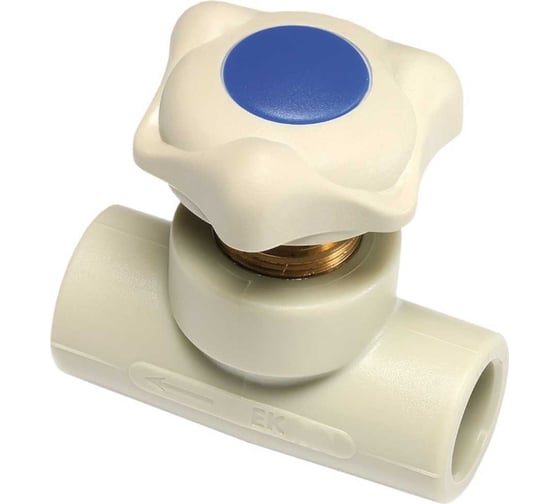 Изображение товара Вентиль WAVIN EKOPLASTIK 25 ППР проходной SVE025XXXX