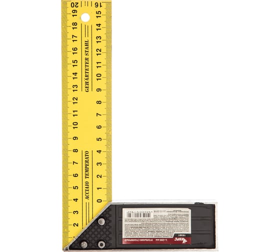 Изображение товара Столярный угольник КУРС 200 мм 19381