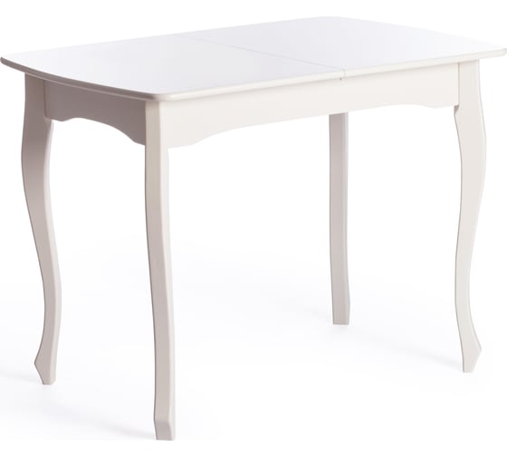 Изображение товара Стол Tetchair Caterina provence бук, МДФ, 100+30x70x75 см, ivory white 19129