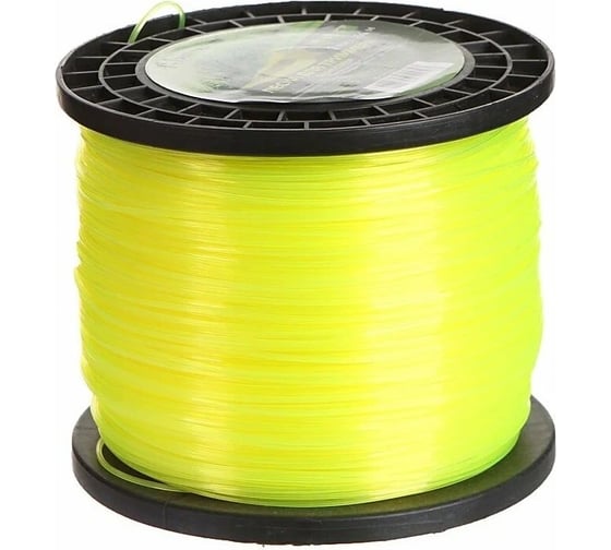 Изображение товара Леска для триммера звезда 2 мм, 454 м UNITRAUM UN-CS20S454