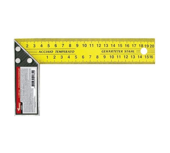 Изображение товара Столярный угольник КУРС  300 мм 19383