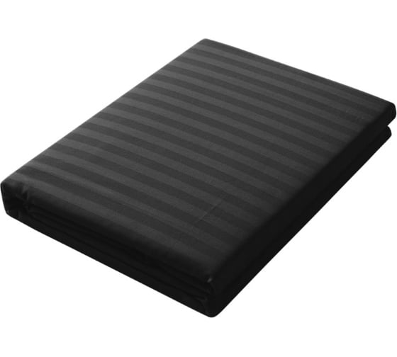 Изображение товара Простыня Verossa Stripe 200x220 см Black 730537