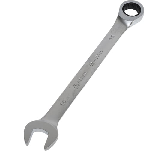 Изображение товара Комбинированный ключ с трещоткой 16мм МАСТАК 021-30016H