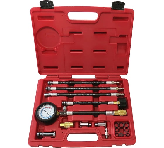 Изображение товара Бензиновый компрессометр 0-21атм, кейс, 19шт МАСТАК 120-10019C