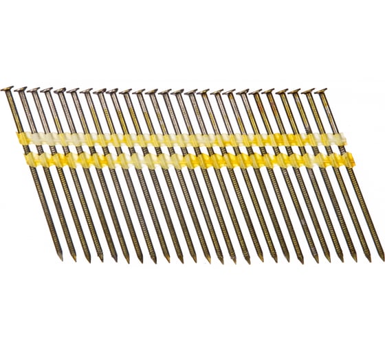 Изображение товара Гвозди с кольцевой накаткой (3000 шт; 3.05х90 мм) для гвоздезабивного пистолета N90 FUBAG 140107