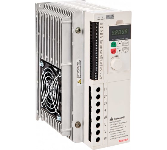 Изображение товара Преобразователь частоты Веспер E4-8400-007H 5,5кВт 380В, со съемным пультом VSP5963