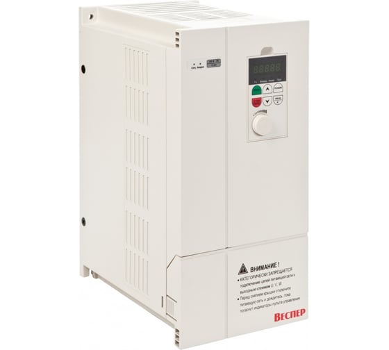 Изображение товара Преобразователь частоты Веспер E4-8400-015H 11кВт 380В, со съемным пультом VSP5965