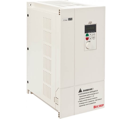 Изображение товара Преобразователь частоты Веспер E4-8400-025H 18,5кВт 380В, со съемным пультом VSP5967