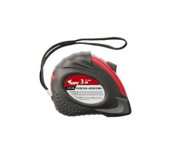Изображение товара Рулетка КУРС Классик 3м х 16мм 17173