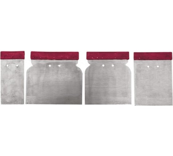 Изображение товара Набор металлических шпателей КУРС Япончик 4 шт 50, 80, 100, 120 мм 06745