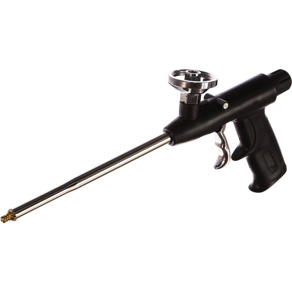 Пистолет для монтажной пены КУРС ложка для снятия пены 27 см толщина 2 5 мм серебряный