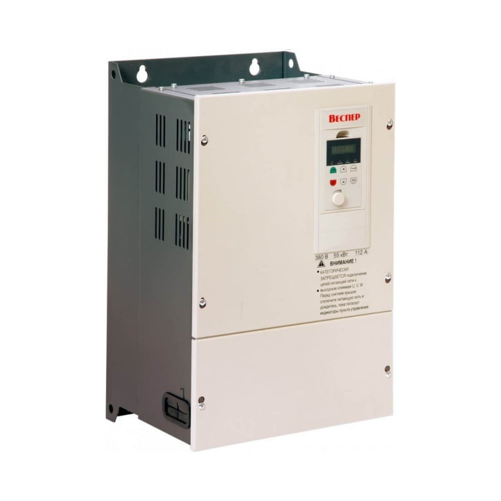 Изображение товара Преобразователь частоты Веспер E4-8400-075H 55кВт для промышленного применения