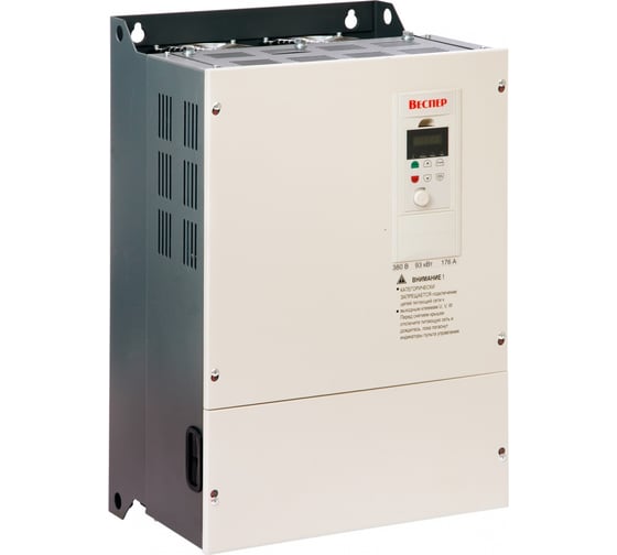 Изображение товара Преобразователь частоты Веспер E4-8400-125H 93кВт 380В, со съемным пультом VSP3591