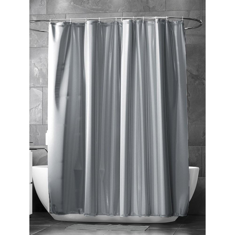 Изображение товара Штора для ванной Bath Plus super big графит 280x200 см ST-009