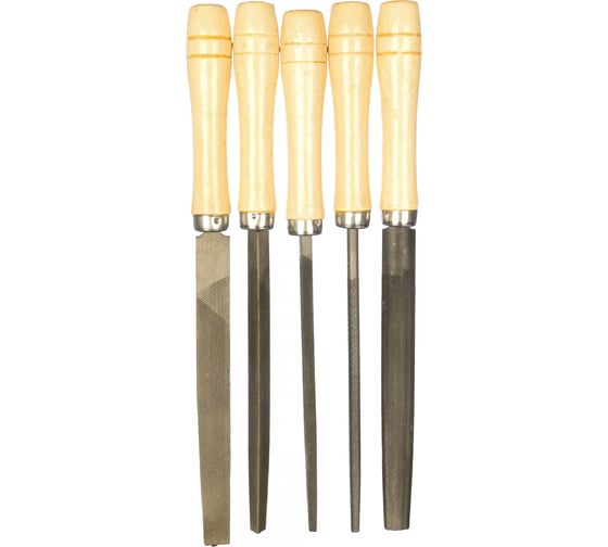 Изображение товара Набор напильников КУРС 150 мм, 5шт. 42510