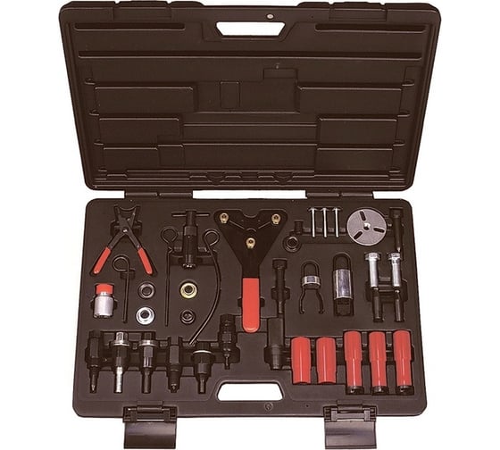Изображение товара Набор для обслуживания компрессора кондиционера, кейс, 37шт МАСТАК 105-30037C
