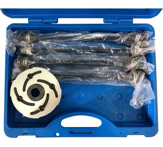 Изображение товара Набор оправок для монтажа и демонтажа сайлентблоков 34-82мм, кейс, 6шт МАСТАК 110-20006C