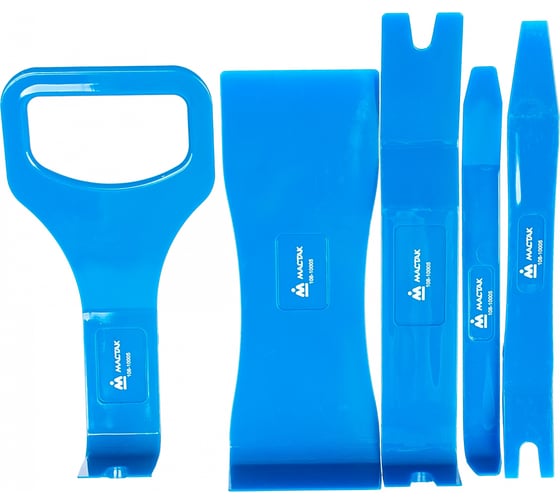 Изображение товара Набор съемников лопаток для панелей облицовки, 5шт МАСТАК 108-10005