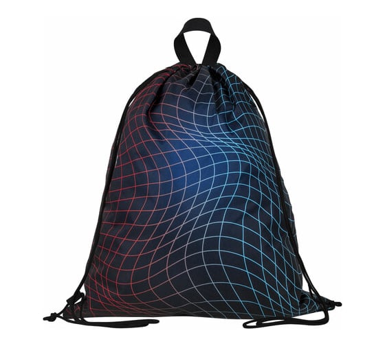 Изображение товара Большой удобный мешок для обуви BRAUBERG Neon web с ручкой, 51x41 см 271596