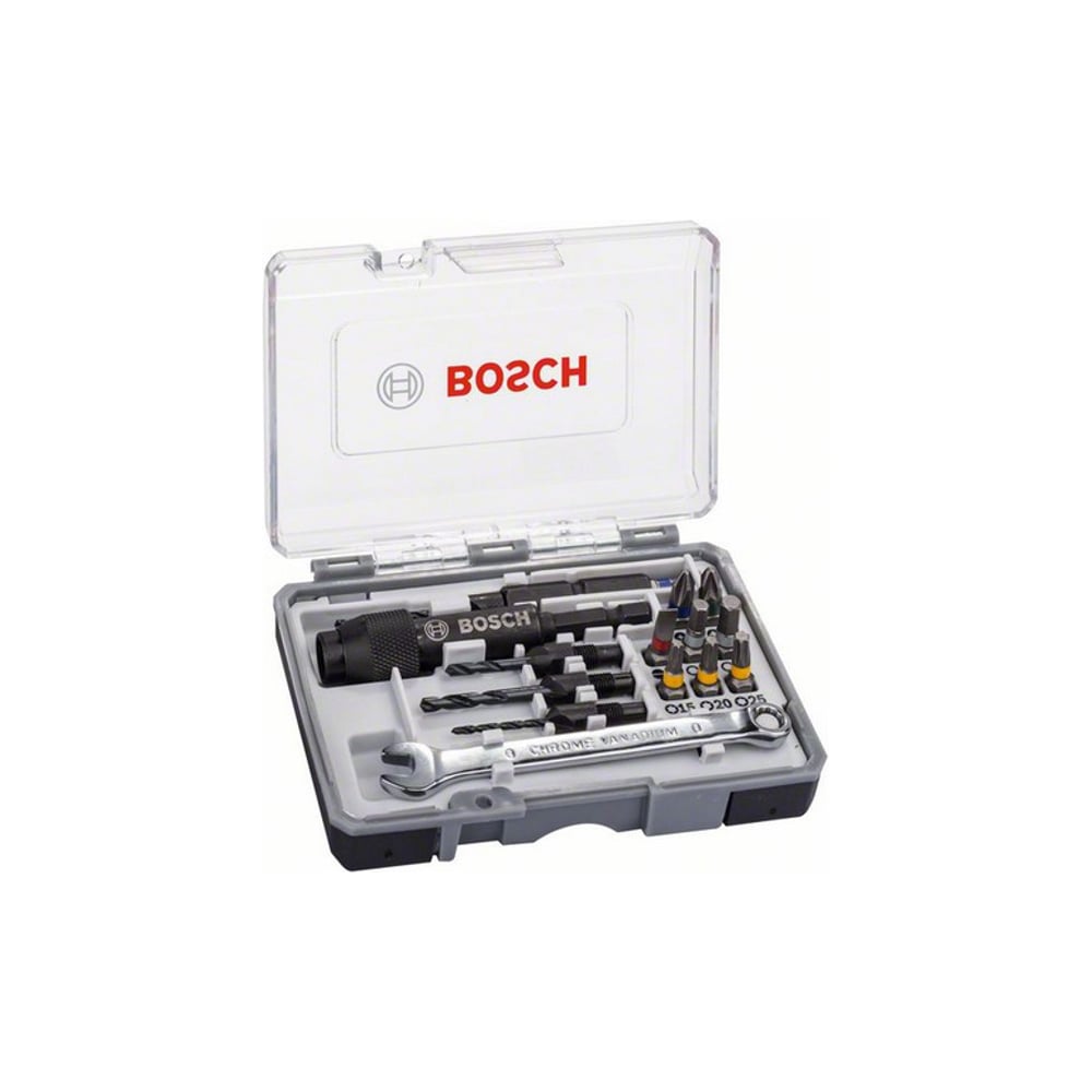 фото Набор бит со сверлами drill&drive (20 шт.) bosch 2607002786