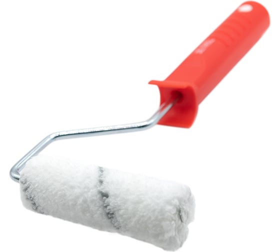 Изображение товара Мини валик DeltaRoll микрофибра медиум с черной полоской, ворс 11 мм, 100x15 мм RH14100