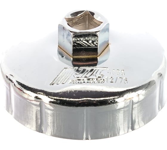 Изображение товара Съемник масляного фильтра 76мм 12-ти гранный чашка JTC 4669