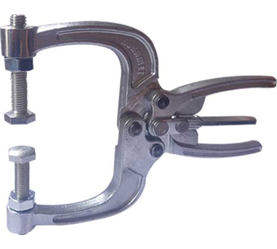 Изображение товара Струбцина KUKAMET G-образная ручная клещеобразная до 408 кг 842-2
