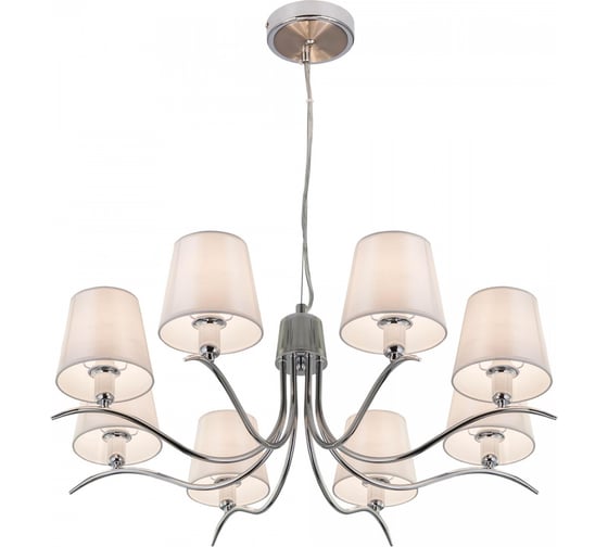 Изображение товара Подвесная люстра Citilux Эмма с абажурами Хром CL439181