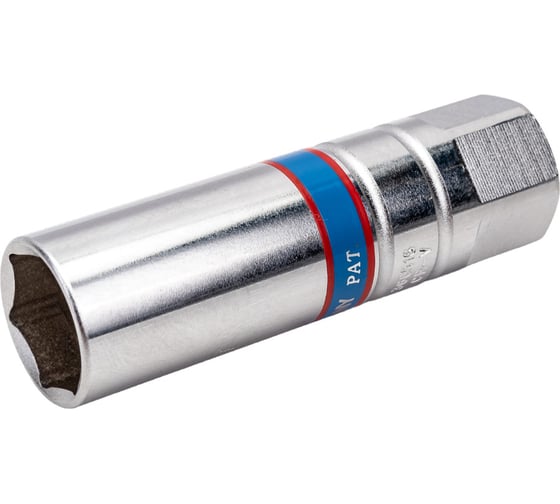 Изображение товара Свечная шестигранная головка 3/8", 16мм, магнитный фиксатор KING TONY 366516