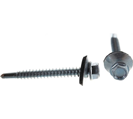 Изображение товара Кровельный саморез Невский Крепеж zp св., 4,8x76 мм, 30 шт. пакет нк 827419