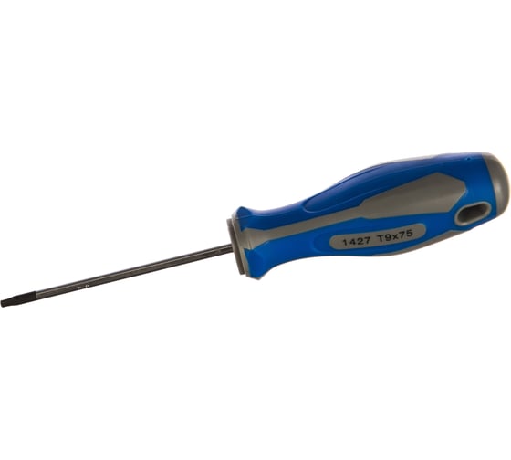 Изображение товара Отвертка TORX Т09, 75мм, с отверстием KING TONY 14270903