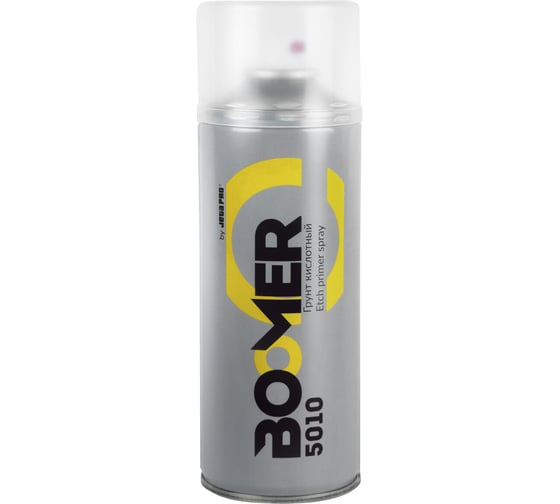Изображение товара Кислотный протравливающий грунт - спрей BOOMER 1к, в аэрозоле, бежевый 400 мл 5010