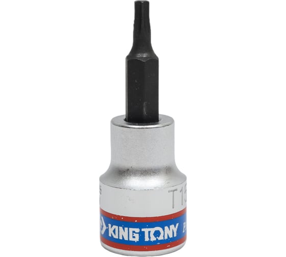 Изображение товара Торцевая насадка (бита) 3/8", TORX, T15, 50мм KING TONY 302315