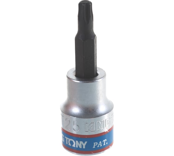 Изображение товара Торцевая насадка (бита) 3/8", TORX, T25, 50мм KING TONY 302325