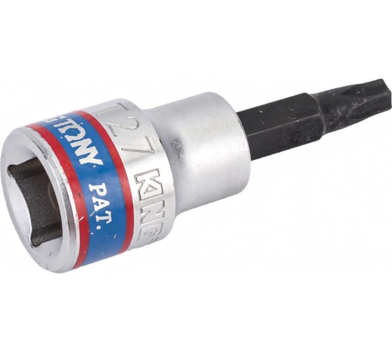 Изображение товара Торцевая насадка (бита) 3/8", TORX, T27, 50мм KING TONY 302327