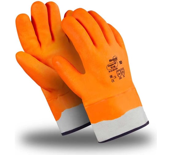 Изображение товара Морозостойкие перчатки MANIPULA Нордик Кп, р-р 11, оранжевые Тр-08/wg-785 608566