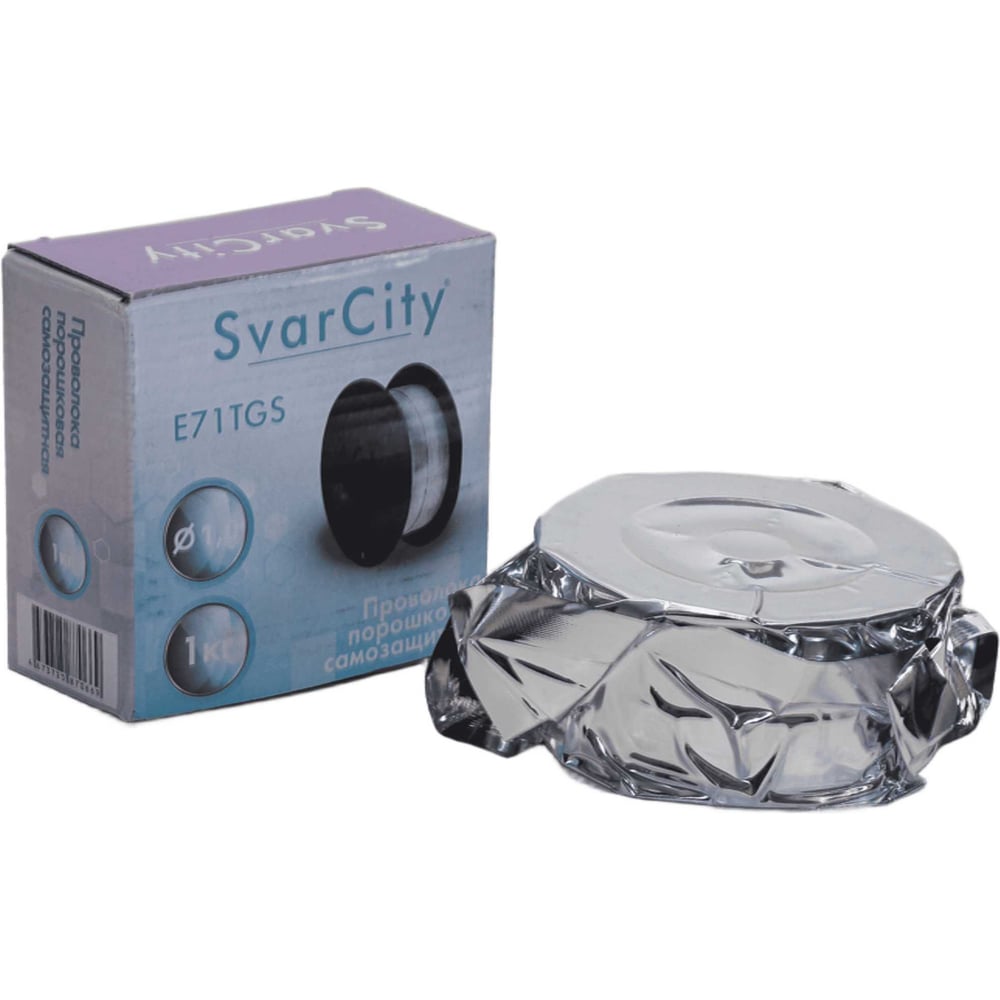Изображение товара Сварочная проволока порошковая SvarCity E71T-GS 0.8 мм 1 кг без газа