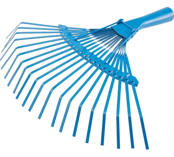 Изображение товара Веерные пластинчатые грабли КЭС ширина 385 мм, 20 зубьев, тулейка 30 мм, без черенка 21010028