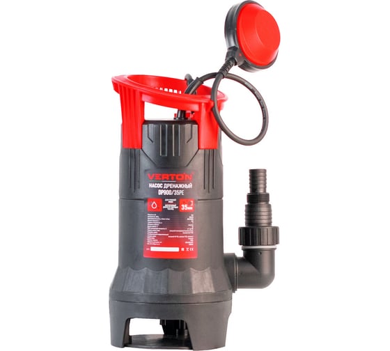 Изображение товара Дренажный насос для грязной воды VERTON AQUA DP900/35PE 01.14140.14160