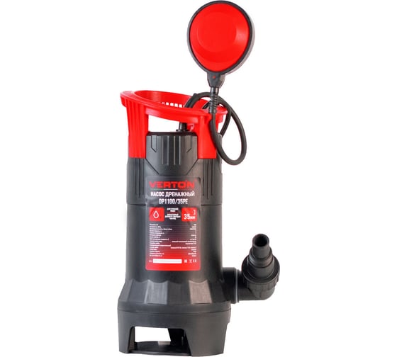 Изображение товара Дренажный насос для грязной воды VERTON AQUA DP1100/35PE 01.14140.14161