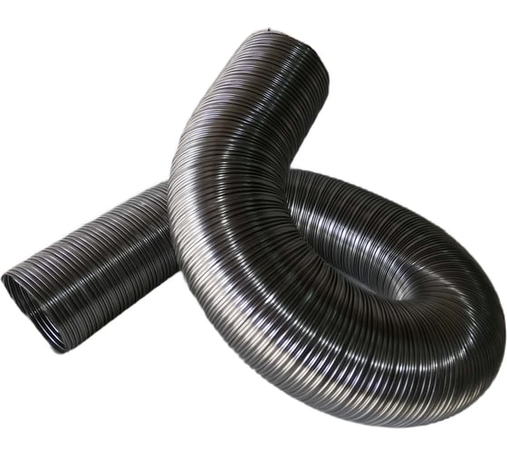 Изображение товара Газоход гибкий гофрированный (315 мм; 2 м; нержавеющая сталь) ВИЕНТО 315ВС-2