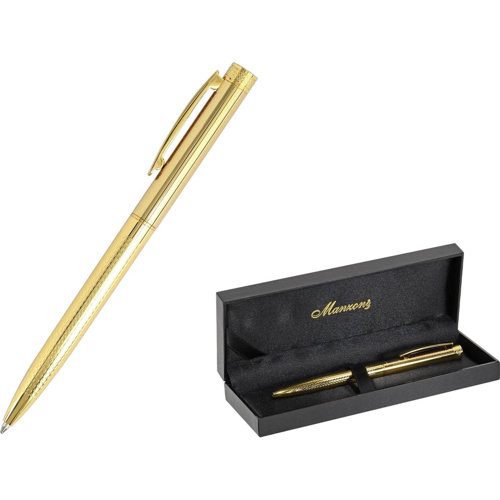 Шариковая подарочная ручка Manzoni набор ручек подарочных manzoni