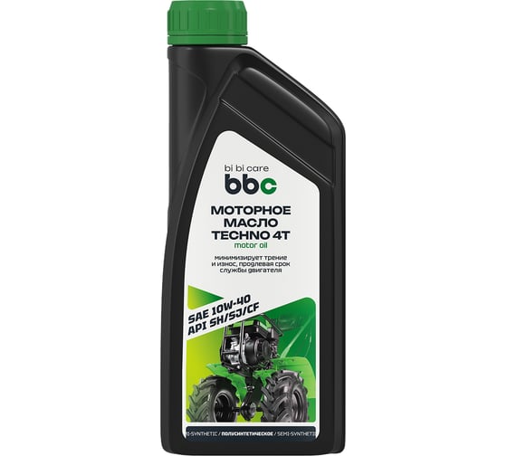 Изображение товара Моторное масло TECHNO 4Т 1 л BiBiCare 4311