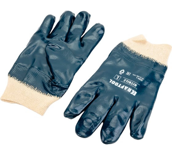 Изображение товара Особопрочные перчатки с манжетой KRAFTOOL Hykraft 11289-L