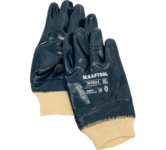 Изображение товара Особопрочные перчатки с манжетой KRAFTOOL Hykraft 11289-XL