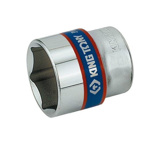 Изображение товара Торцевая стандартная шестигранная головка 3/8", 22мм KING TONY 333522M