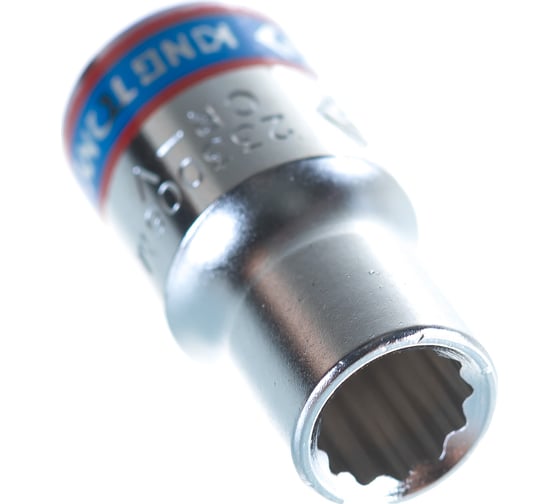 Изображение товара Торцевая стандартная двенадцатигранная головка 1/4", 6мм KING TONY 233006M