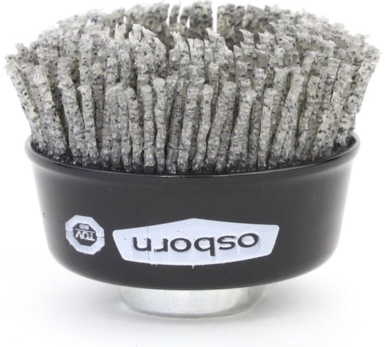 Изображение товара Щетка чашечная 60 мм, М14, ворс полимер абразив, Р46 для ушм (болгарка) 1-225 OSBORN 613.891-6912