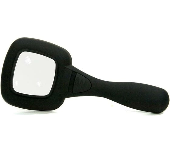 Изображение товара Ручная квадратная лупа REXANT 4х с подсветкой LED 6шт 12-0406