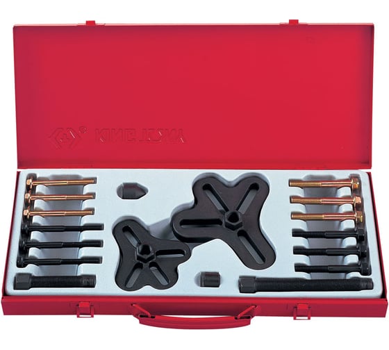 Изображение товара Набор инструментов для снятия шкивов, 25-125мм, 18шт KING TONY 9BG11